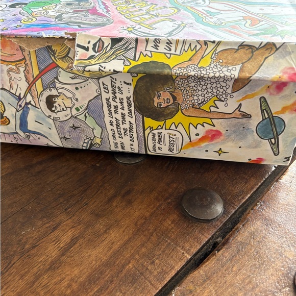 Platform Tan Suede Platform Ankle Boots - Picture 3 of 3